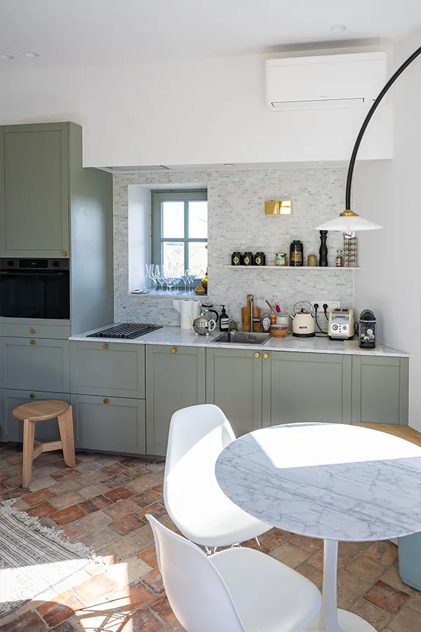 L'intérieur de la tourelle